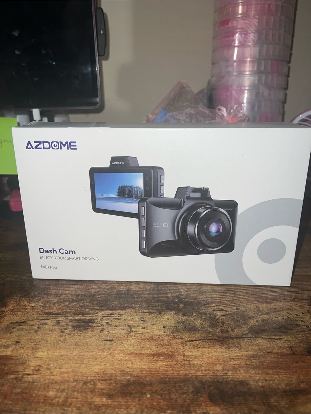 AZDOME M01 Pro Dash Cam - Black Never Used